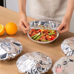 درپوش فویلی کش دار بسته 10 عددی