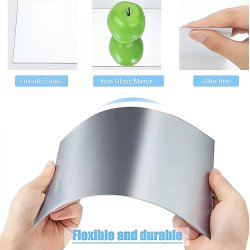 آینه چسبی نشکن طرح مستطیل