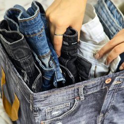 باکس نظم دهنده لباس و شلوار مدل Jeana Box مای هوم